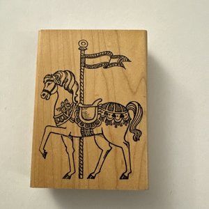 Hampton Stamp Company Carousel Horse OC15